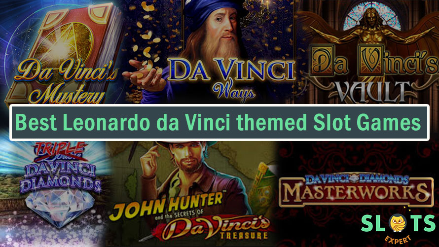 Leonardo da Vinci themed Slots